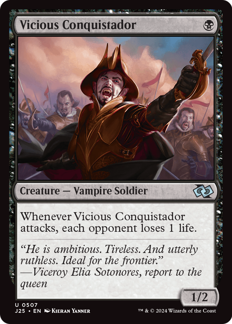 Vicious Conquistador (J25-507) - Foundations Jumpstart