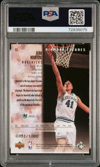 1998-99 Black Diamond Triple Diamond #92 Dirk Nowitzki #0351/1000 PSA 8 (Rookie) | Eastridge Sports Cards