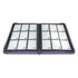 Ultra Pro Vivid 9-Pocket Zippered PRO-Binder- Midnight Plum
