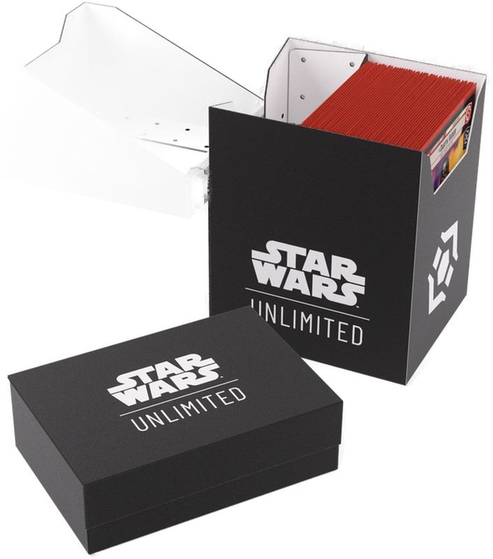 Star Wars Unlimited: Soft Crate - Black / White | Eastridge Sports Cards