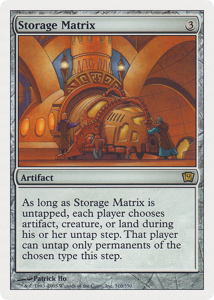 Storage Matrix (9ED-310) - 9th Edition Foil