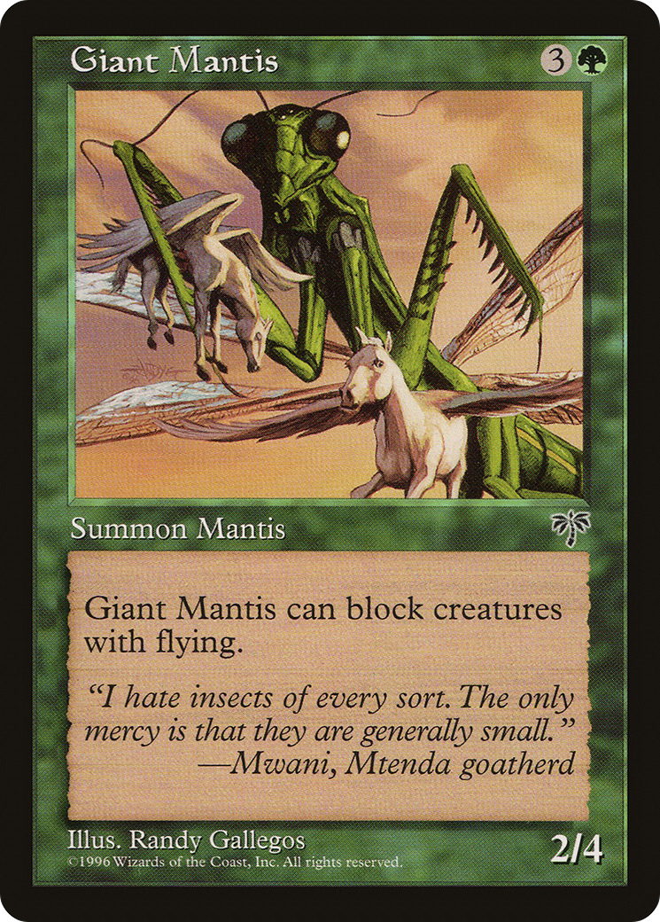 Giant Mantis (MIR-) - Mirage