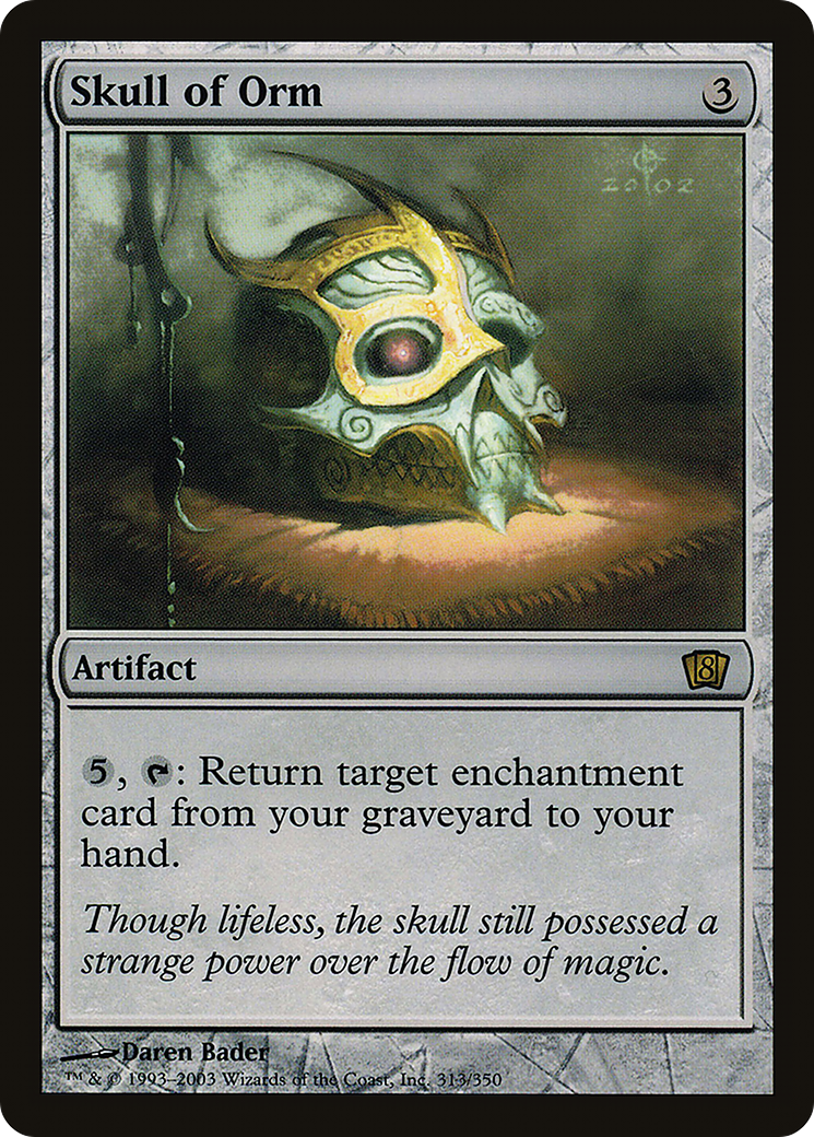 Skull of Orm (8ED-313) - 8th Edition