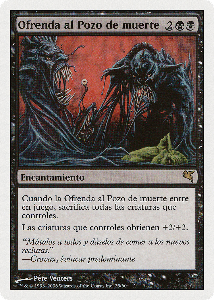 Death Pit Offering (Italian) - 