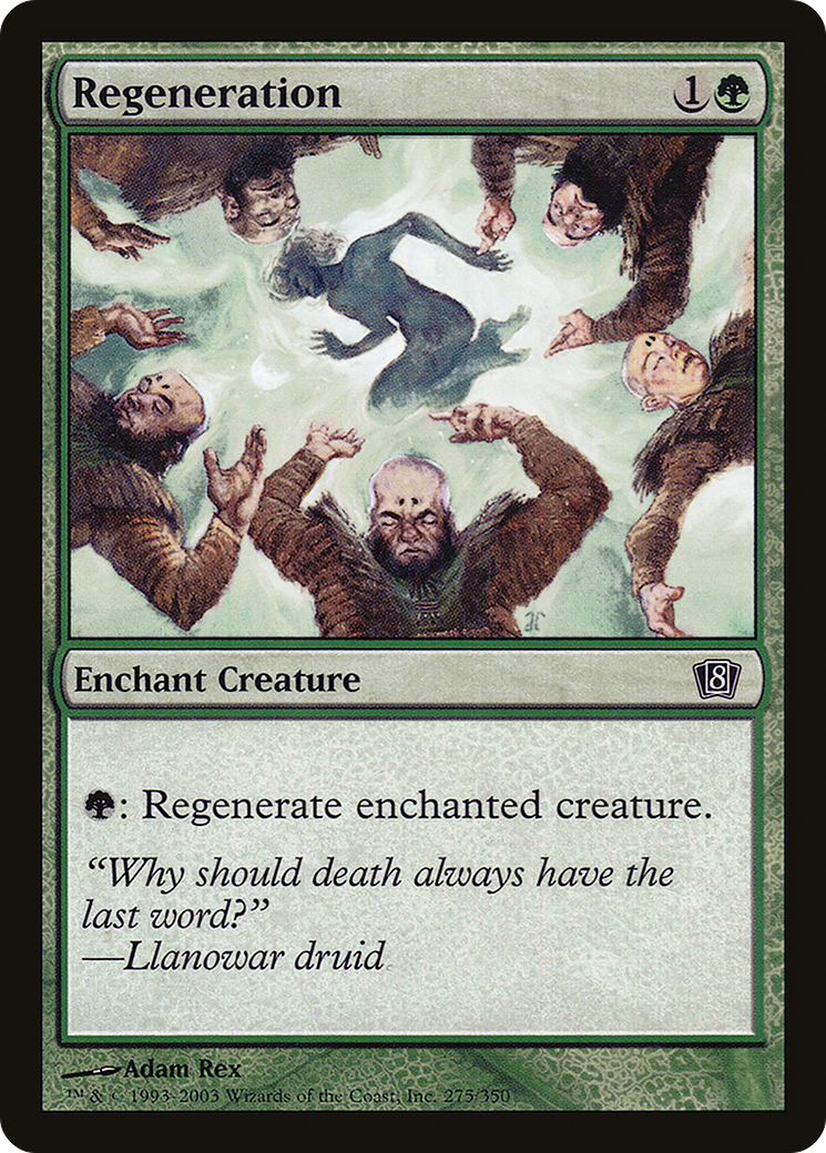 Regeneration (8ED-275) - 8th Edition Foil