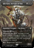 Ink-Eyes, Servant of Oni (Borderless) (BLC-077) - Bloomburrow Commander Foil