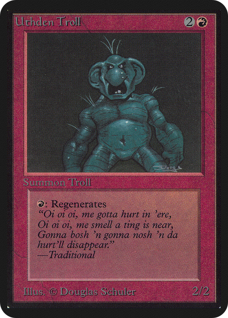 Uthden Troll (LEA-) - Limited Edition Alpha