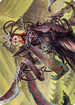 Testament Bearer // Testament Bearer (AONE-023) - Phyrexia: All Will Be One Art Series (Borderless)