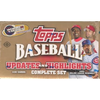 2005 Topps Baseball Update Factory Set | Eastridge Sports Cards