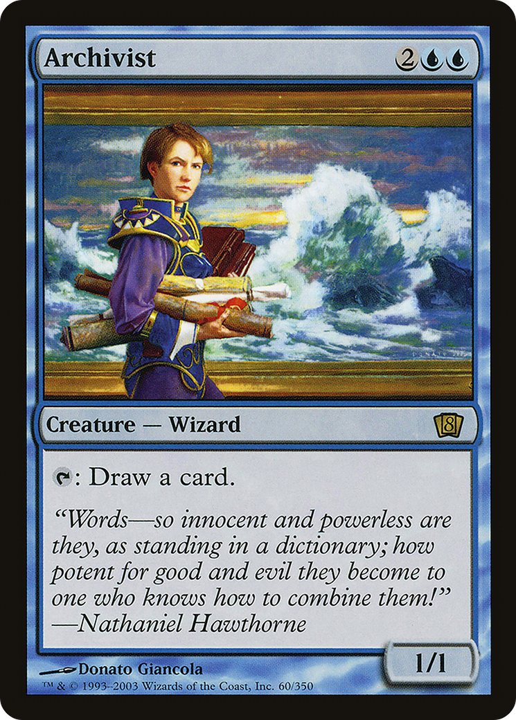 Archivist (8ED-060) - 8th Edition Foil