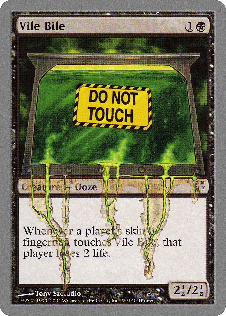 Vile Bile (UNH-065) - Unhinged Foil