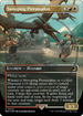 Swooping Pteranodon (Borderless) (Emblem) (REX-044) - Jurassic World Collection Foil
