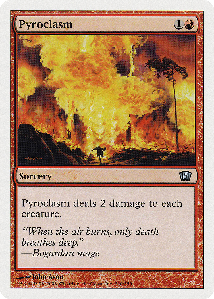 Pyroclasm (8ED-210) - 8th Edition