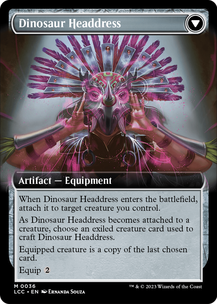 Paleontologist's Pick-Axe (Extended Art) (LCC-036) - The Lost Caverns of Ixalan Commander: (Extended Art) Foil
