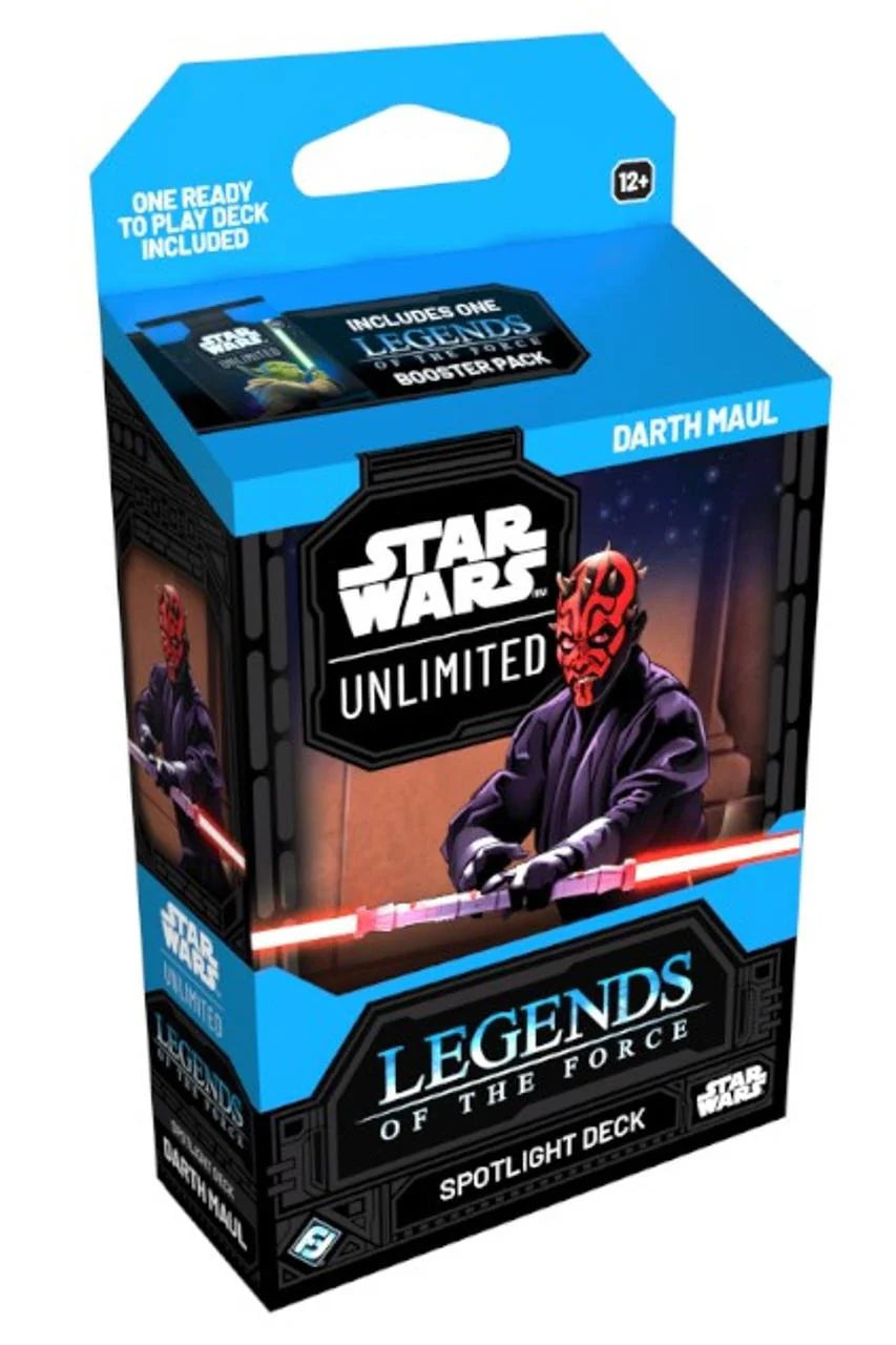 Star Wars Unlimited: Legends of the Force Spotlight Deck - Darth Maul | Eastridge Sports Cards