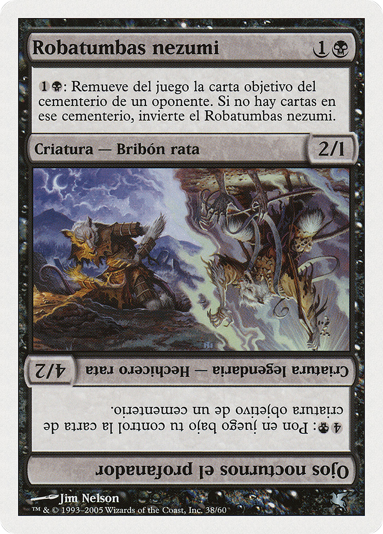 Nezumi Graverobber // Nighteyes the Desecrator (Italian) - 