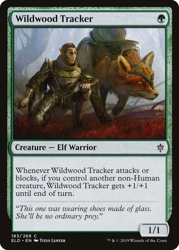 Wildwood Tracker (ELD-183) - Throne of Eldraine