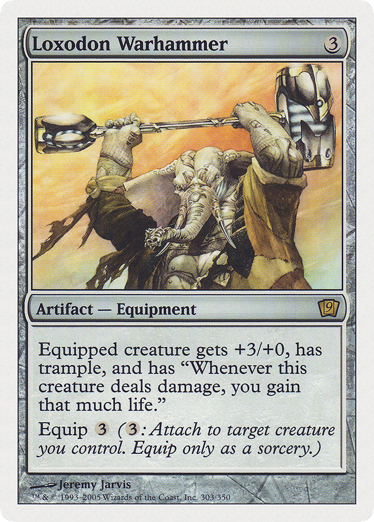 Loxodon Warhammer (9ED-303) - 9th Edition Foil