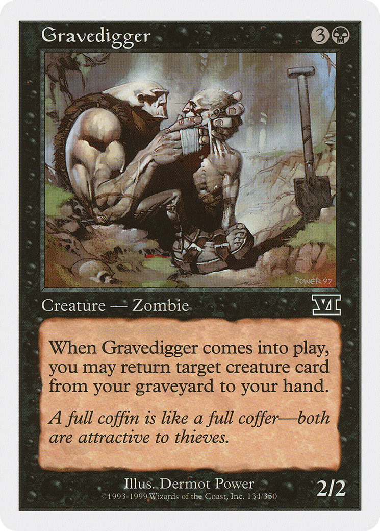 Gravedigger (6ED-134) - Classic Sixth Edition