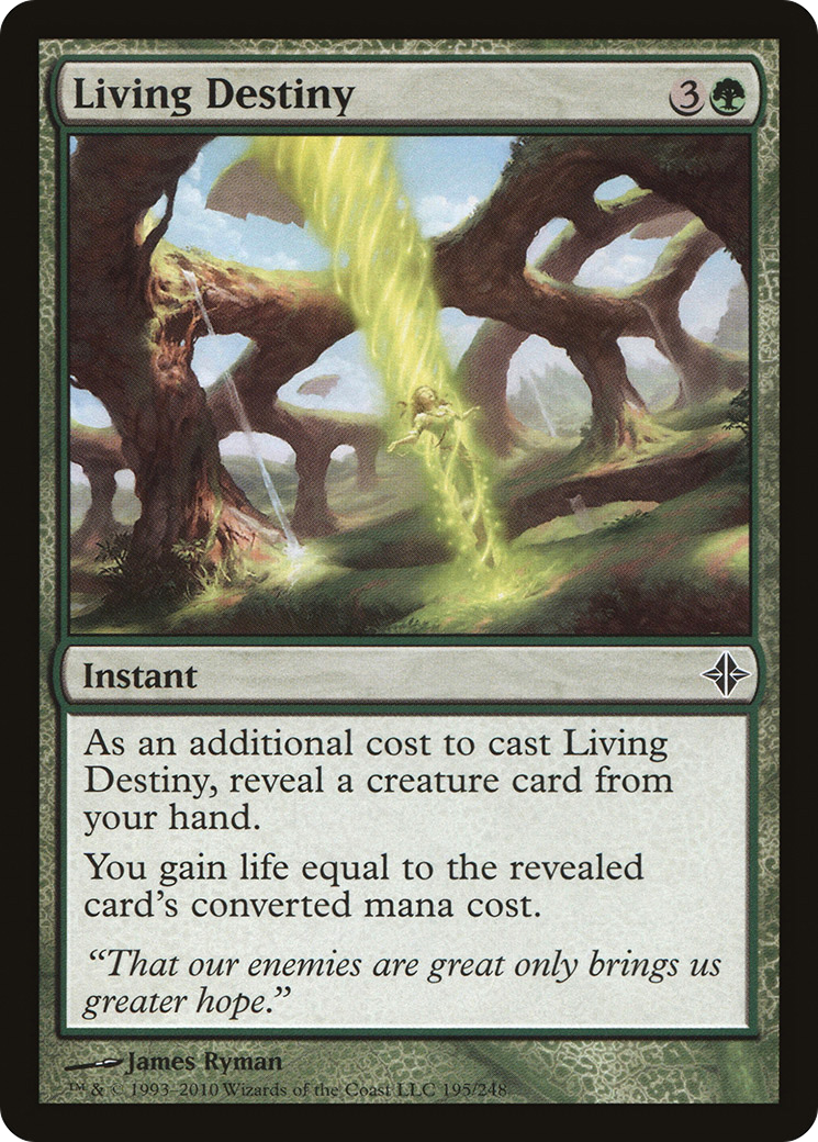 Living Destiny (ROE-195) - Rise of the Eldrazi