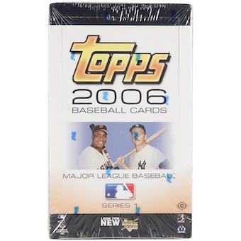 2006 Topps Baseball Series 1 Box | Eastridge Sports Cards