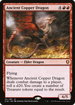 Ancient Copper Dragon (CLB-161) - Commander Legends: Battle for Baldur's Gate