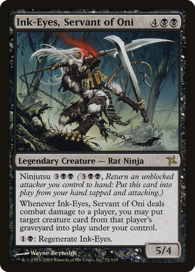 Ink-Eyes, Servant of Oni (BOK-071) - Betrayers of Kamigawa Foil