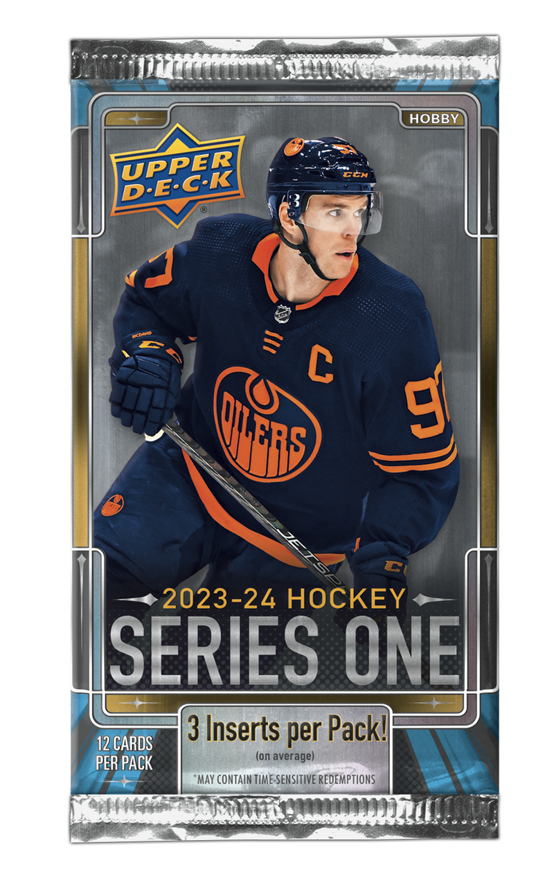 2023-24 Upper Deck Series 1 Hockey Hobby Pack | Eastridge Sports Cards