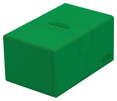 Ultimate Guard Twin Flip n' Tray 160+ Deck Case - Green | Eastridge Sports Cards