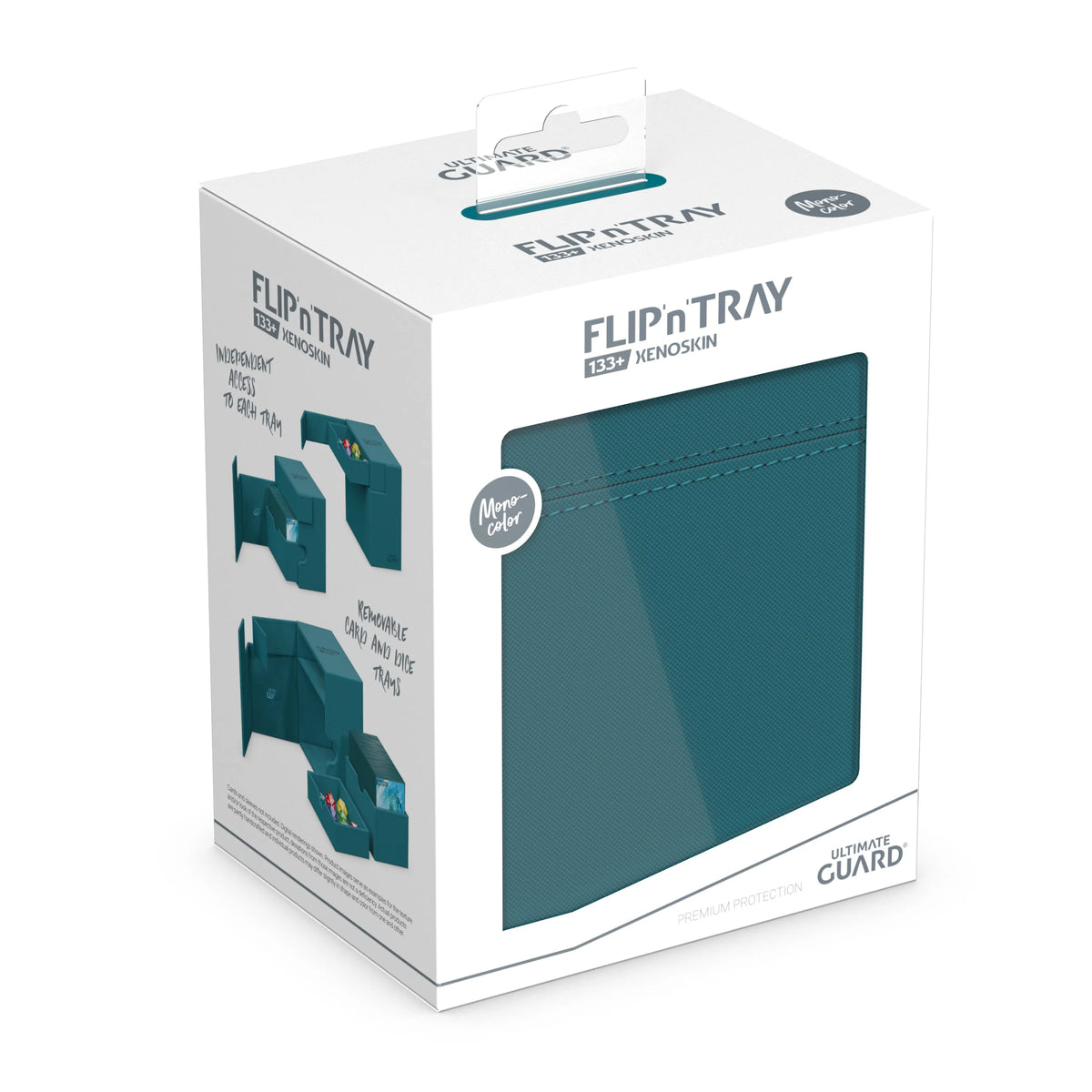 Ultimate Guard Twin Flip n' Tray 133+ Deck Case - Petrol
