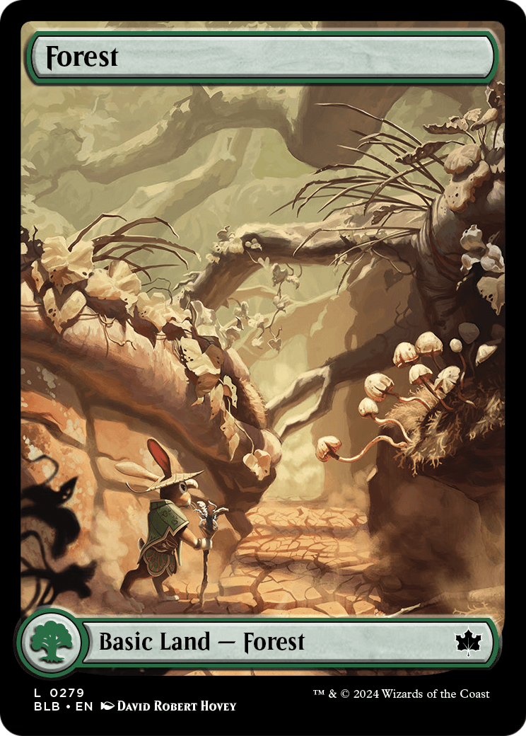 Forest (0279) (BLB-279) - Bloomburrow Foil