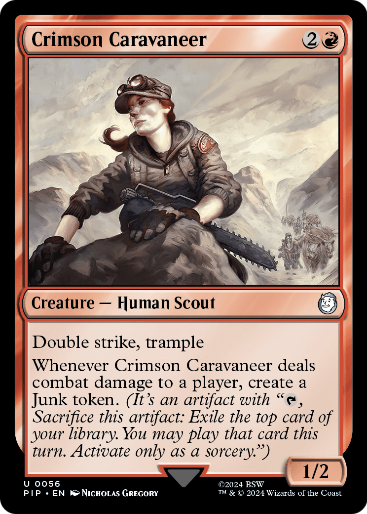 Crimson Caravaneer (PIP-056) - Fallout