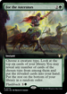 For the Ancestors (Extended Art) (CMM-770) - Commander Masters: (Extended Art) Foil