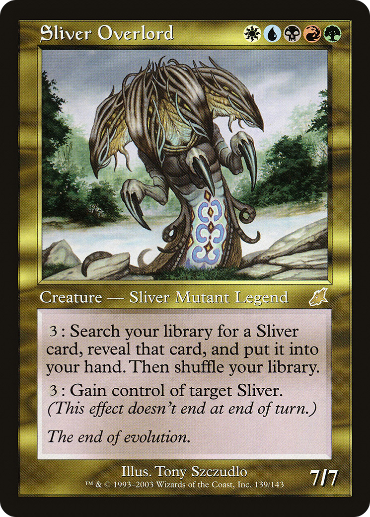 Sliver Overlord (SCG-139) - Scourge
