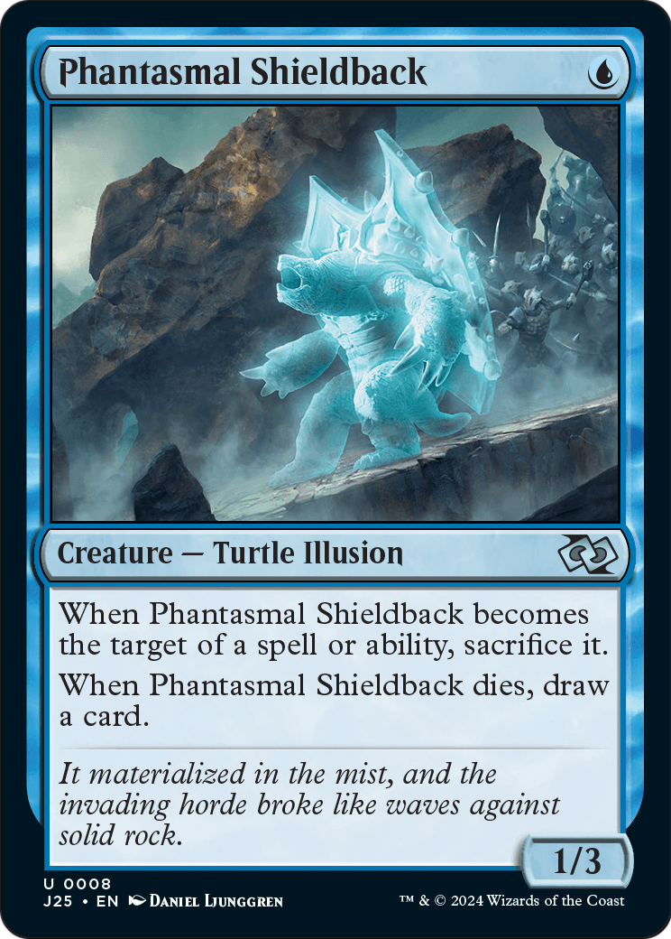 Phantasmal Shieldback (J25-008) - Foundations Jumpstart