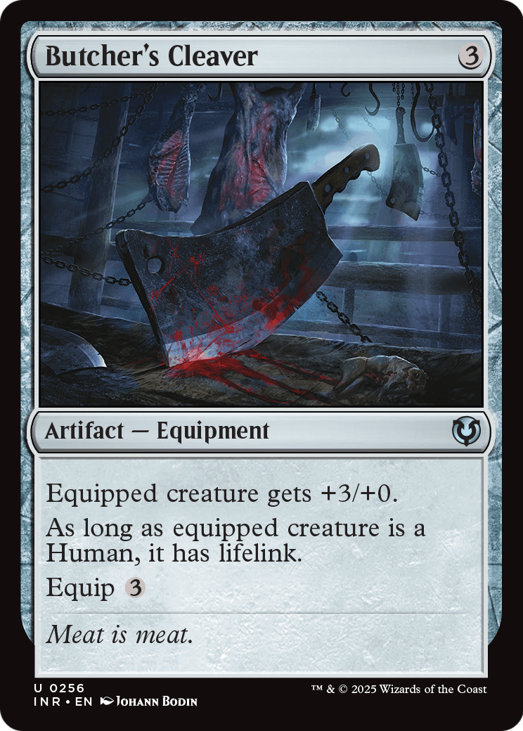 Butcher's Cleaver (INR-256) - Innistrad Remastered