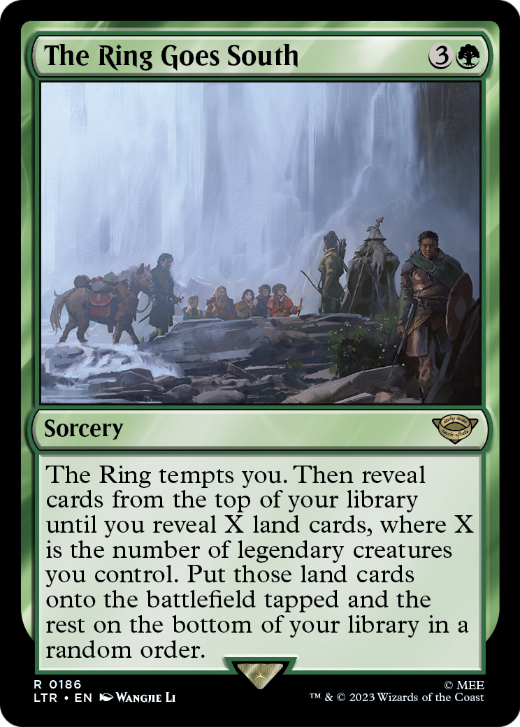 The Ring Goes South (LTR-186) - The Lord of the Rings: Tales of Middle-earth Foil