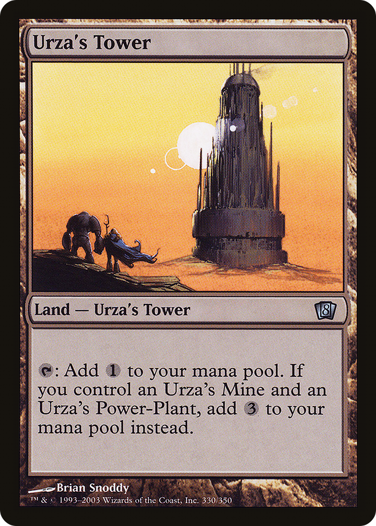 Urza's Tower (8ED-330) - 8th Edition Foil