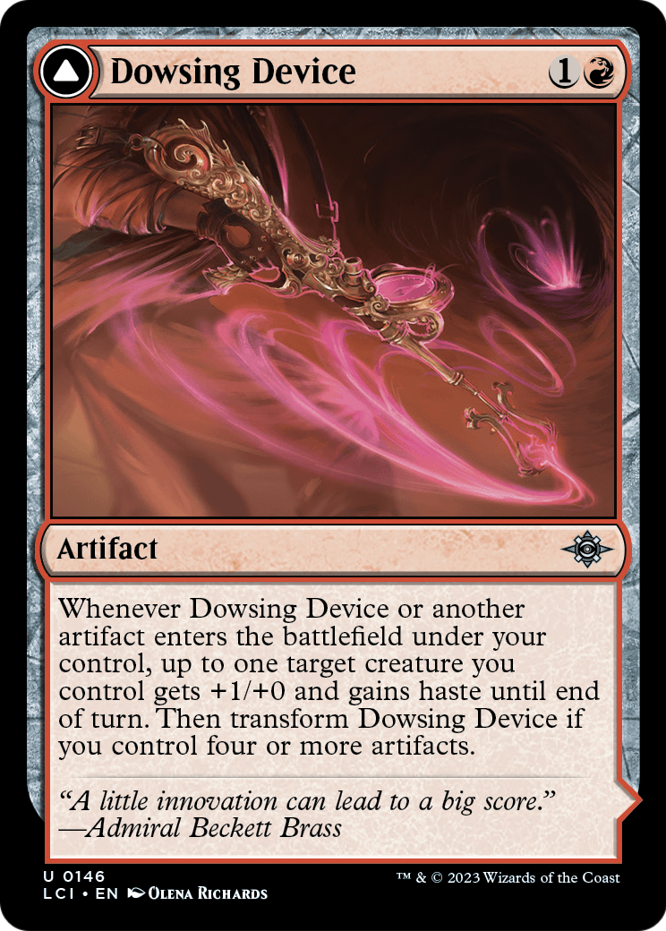 Dowsing Device (LCI-146) - The Lost Caverns of Ixalan Foil