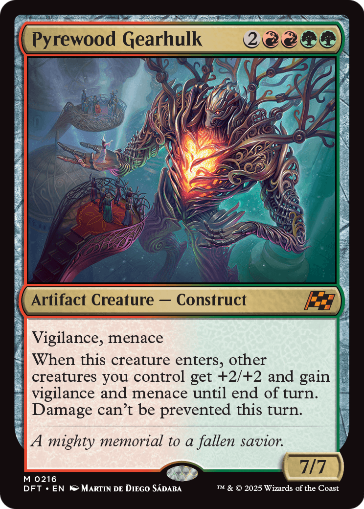 Pyrewood Gearhulk (DFT-216) - Aetherdrift