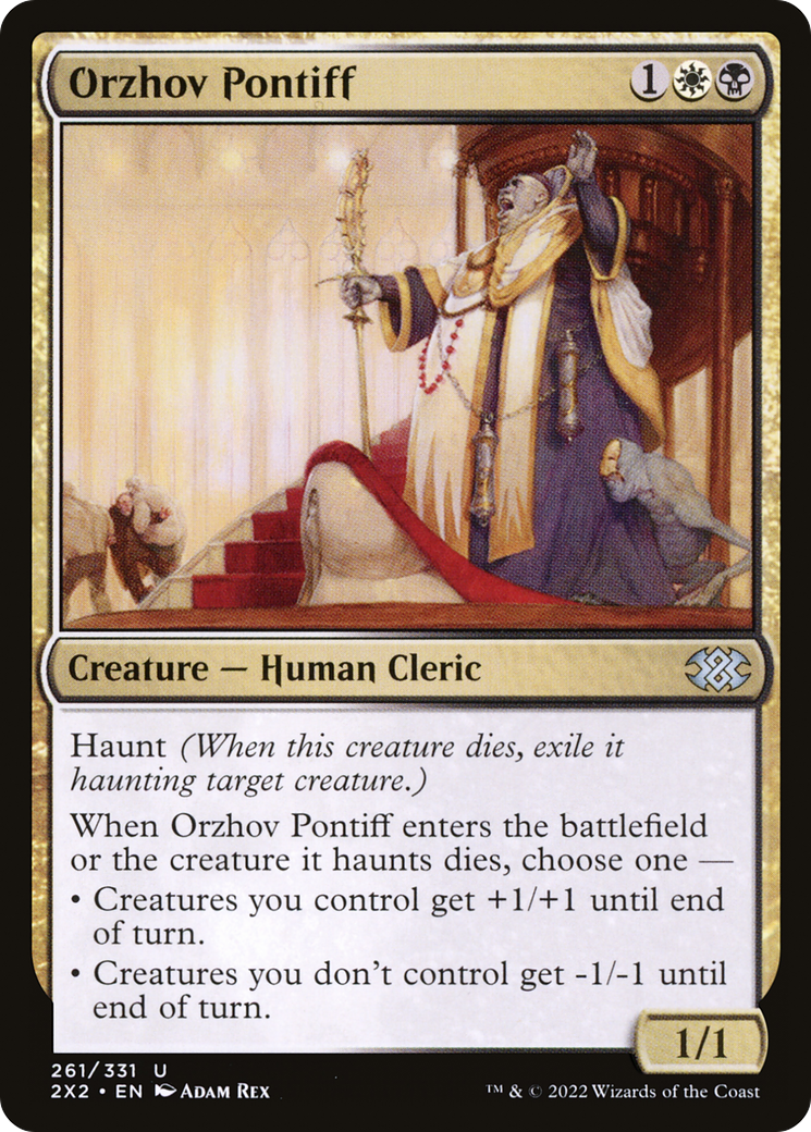 Orzhov Pontiff (2X2-261) - Double Masters 2022
