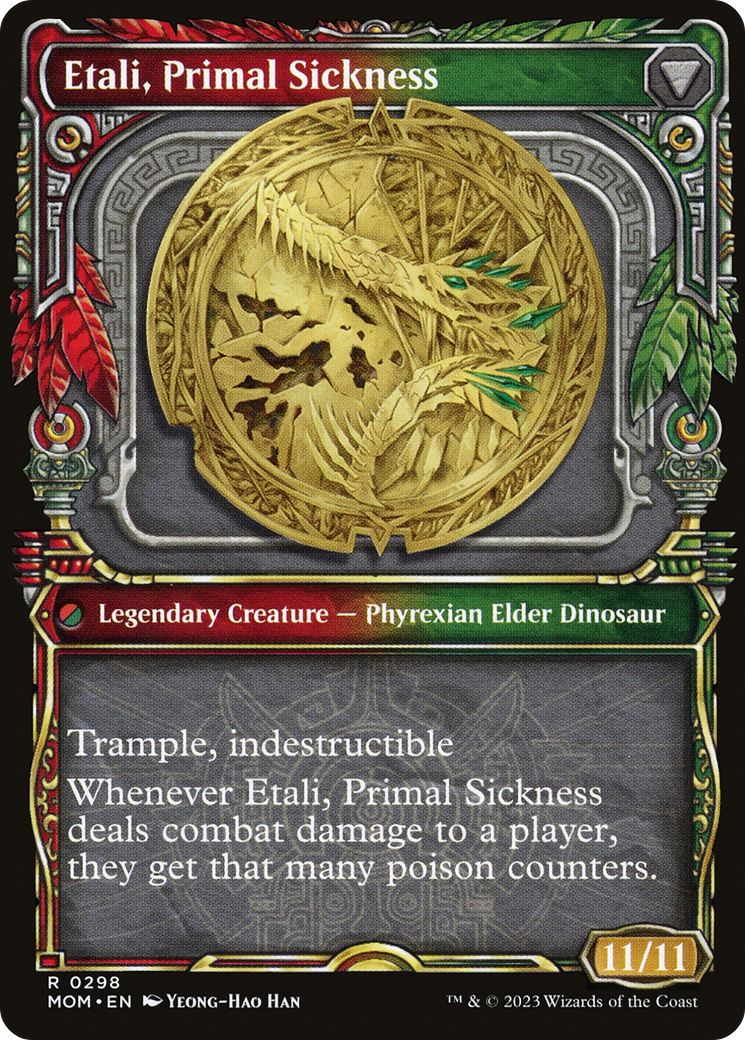 Etali, Primal Conqueror (Showcase) (MOM-298) - March of the Machine: (Showcase)