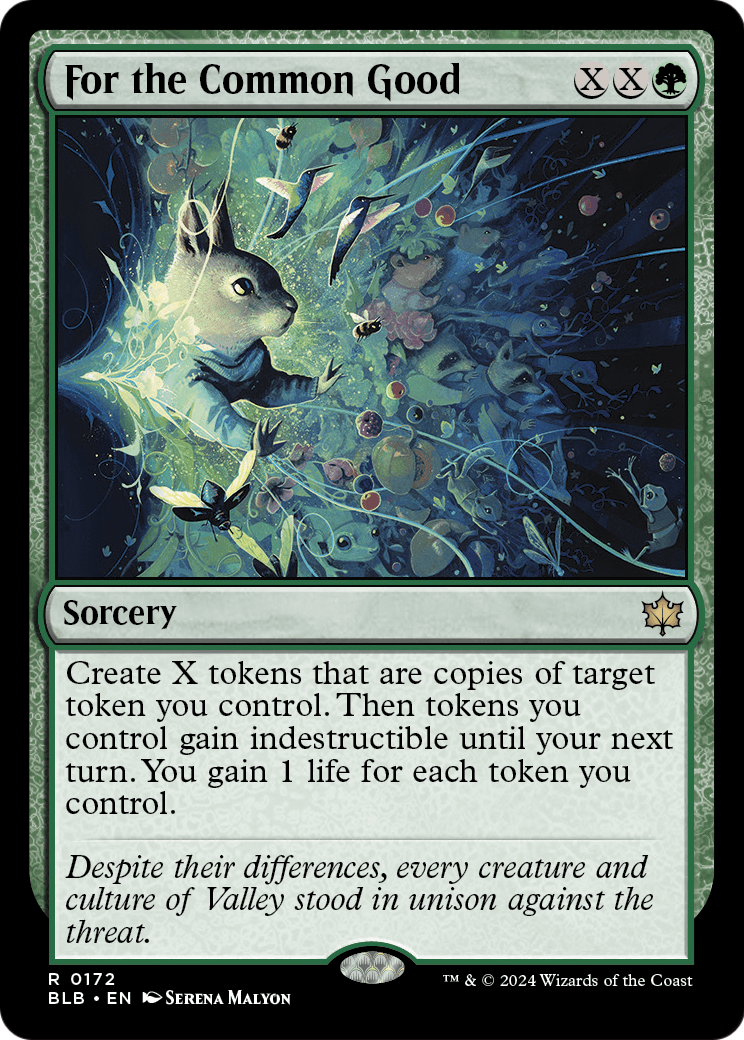 For the Common Good (BLB-172) - Bloomburrow