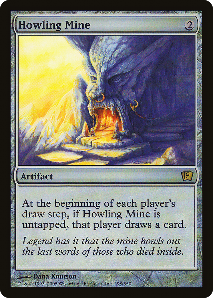 Howling Mine (9ED-298) - 9th Edition Foil