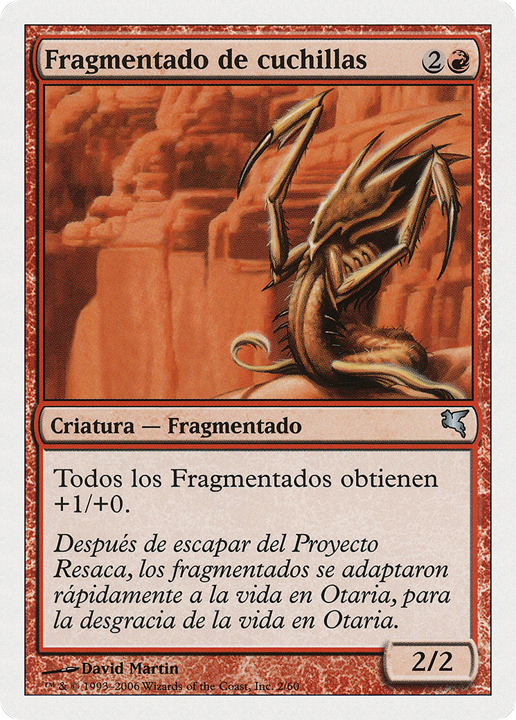 Blade Sliver (Spanish) - 