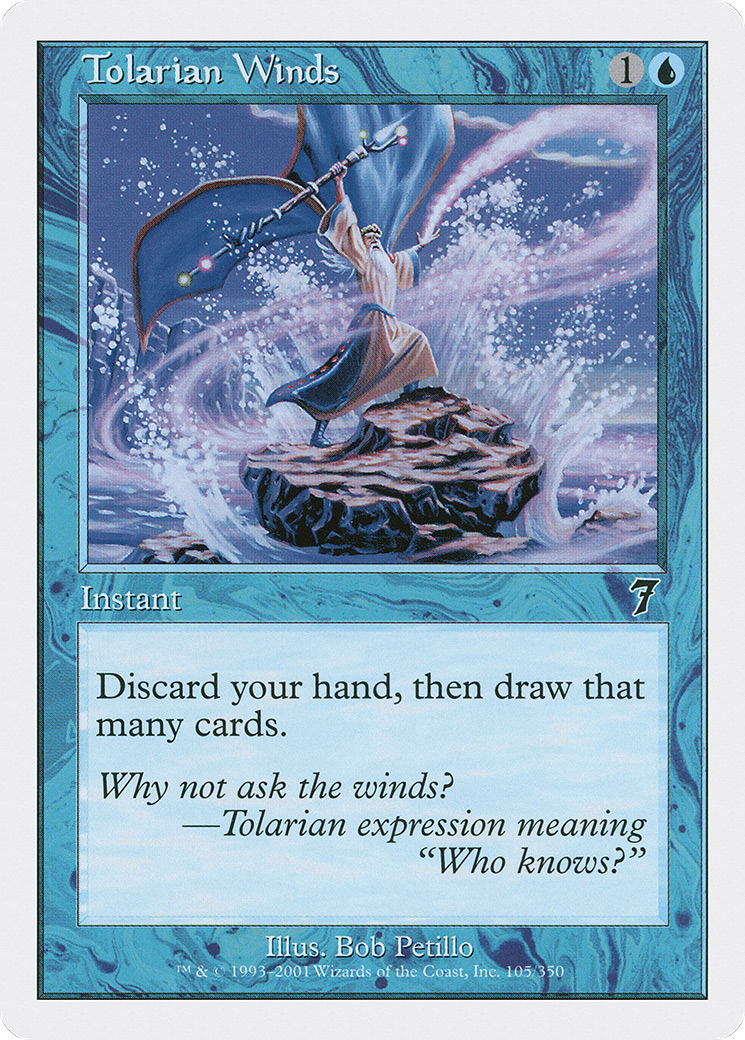 Tolarian Winds (7ED-105) - 7th Edition