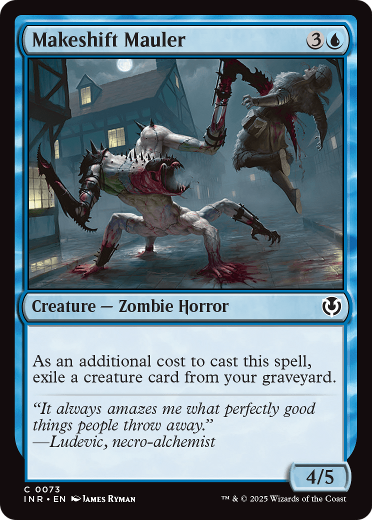Makeshift Mauler (INR-073) - Innistrad Remastered Foil