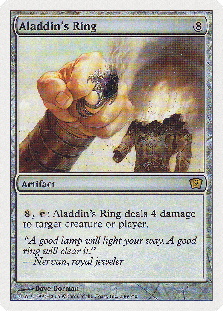 Aladdin's Ring (9ED-286) - 9th Edition