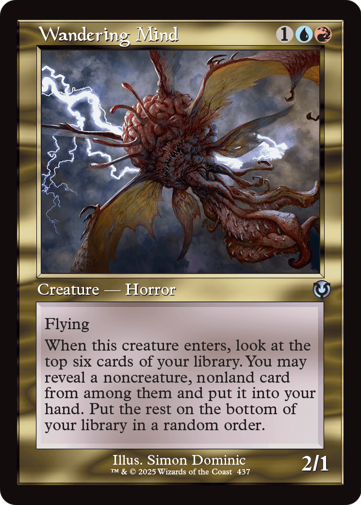 Wandering Mind (Retro Frame) (INR-437) - Innistrad Remastered Foil