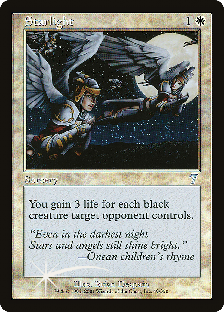 Starlight (7ED-049) - 7th Edition Foil